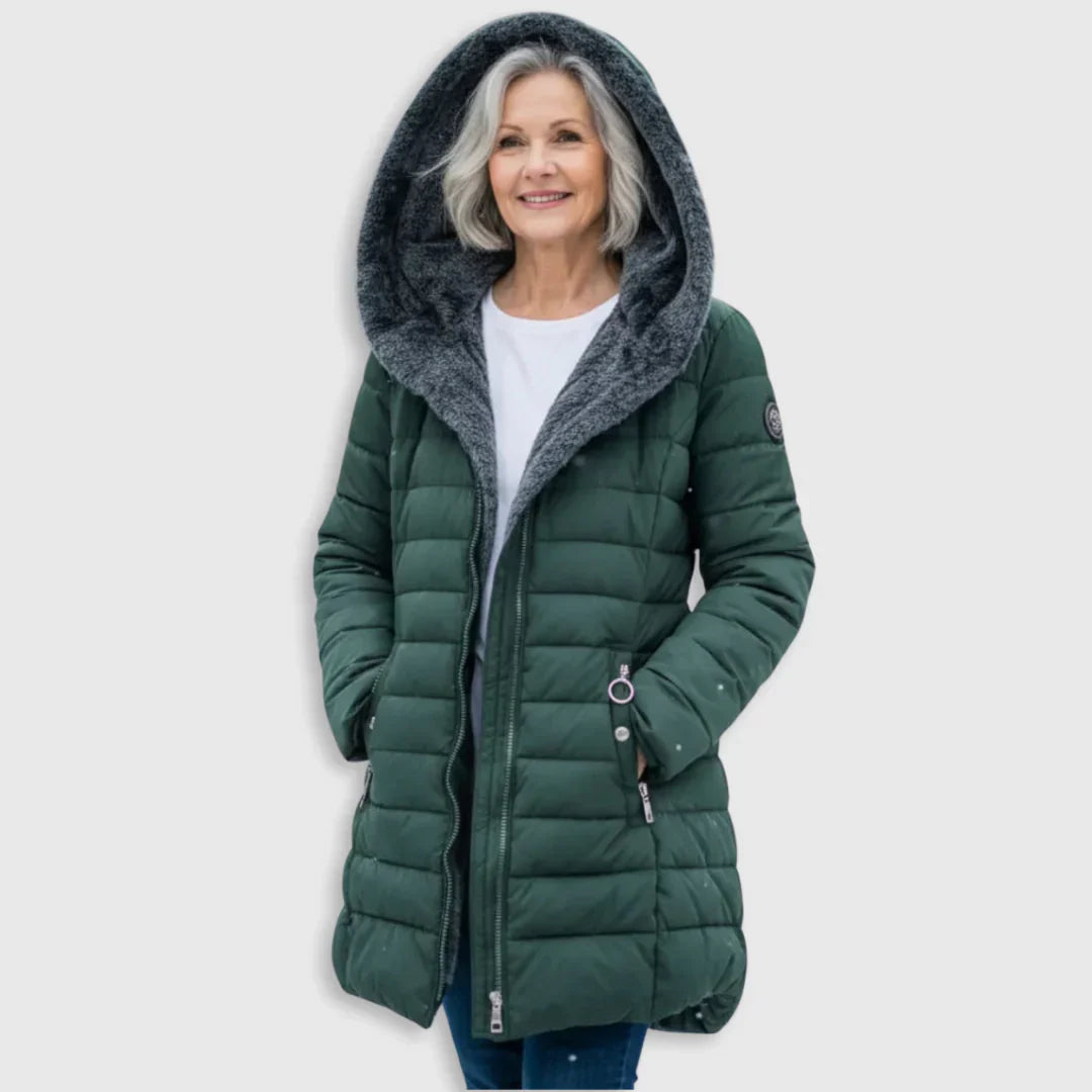 Zenova™ Olivia | Padded Winter Jacket
