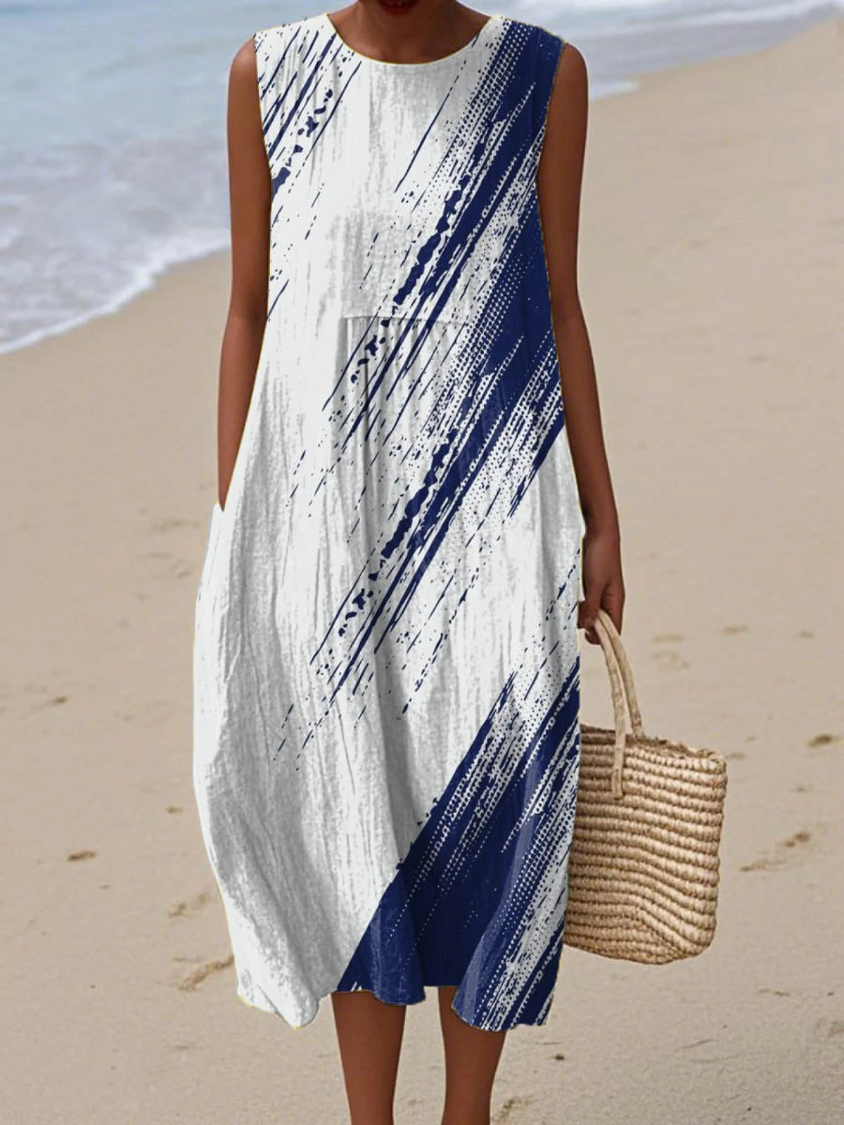 Amaris™ - Vestito con stampa astratta