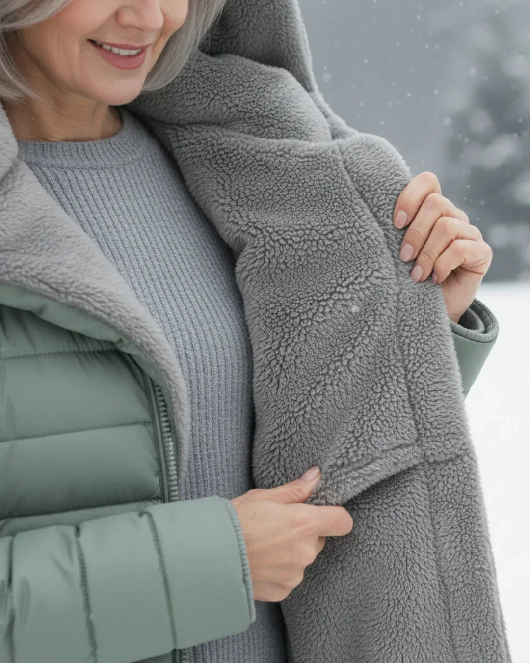 Zenova™ Olivia | Giacca invernale imbottita