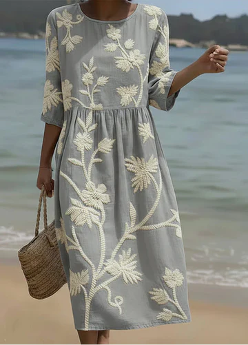 Brianna | Abito elegante floreale