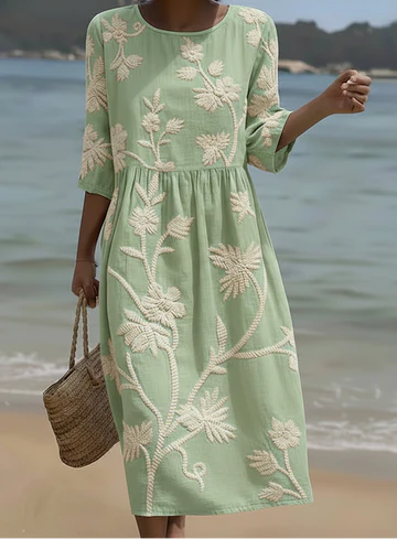 Brianna | Abito elegante floreale