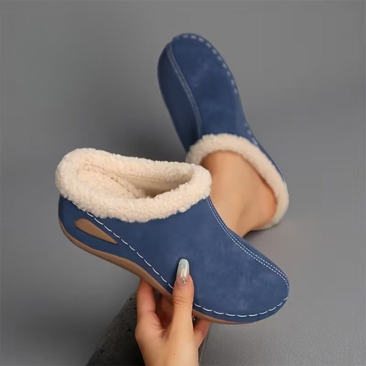 Nolla™ – Fur-Lined Slip-On Sandals
