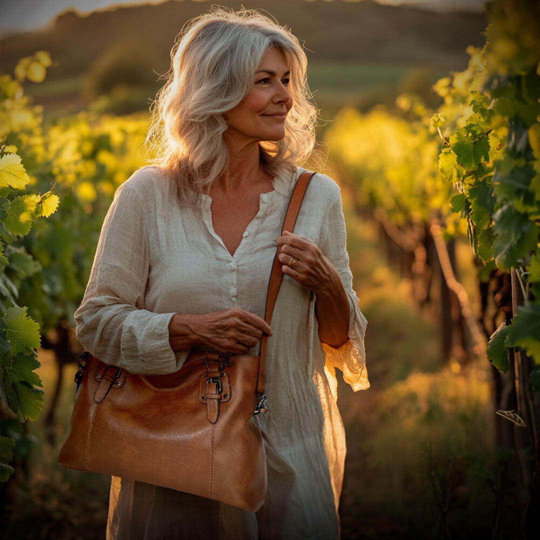 Sienna | Elegant axelväska. Full av graciös charm.