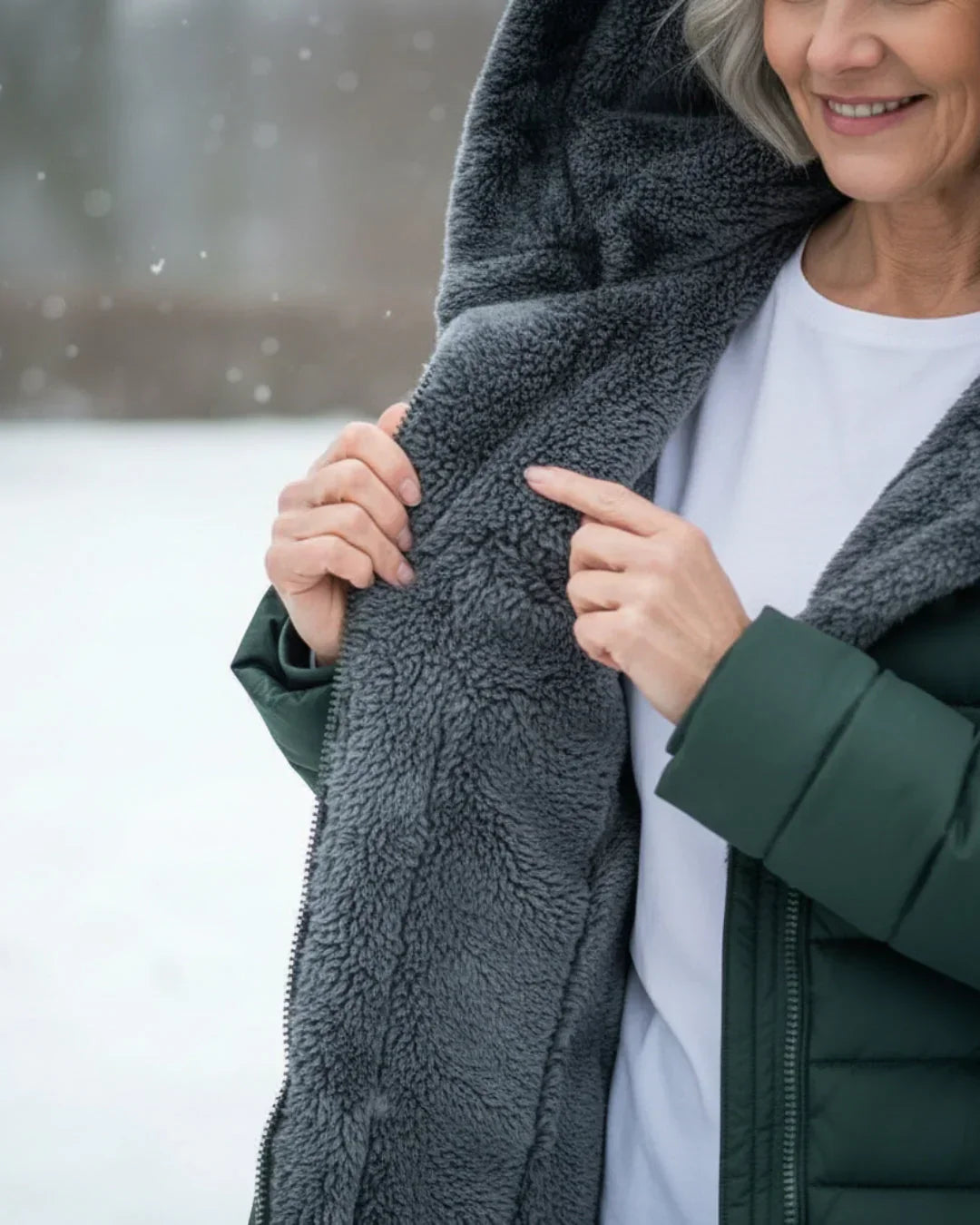 Zenova™ Olivia | Giacca invernale imbottita