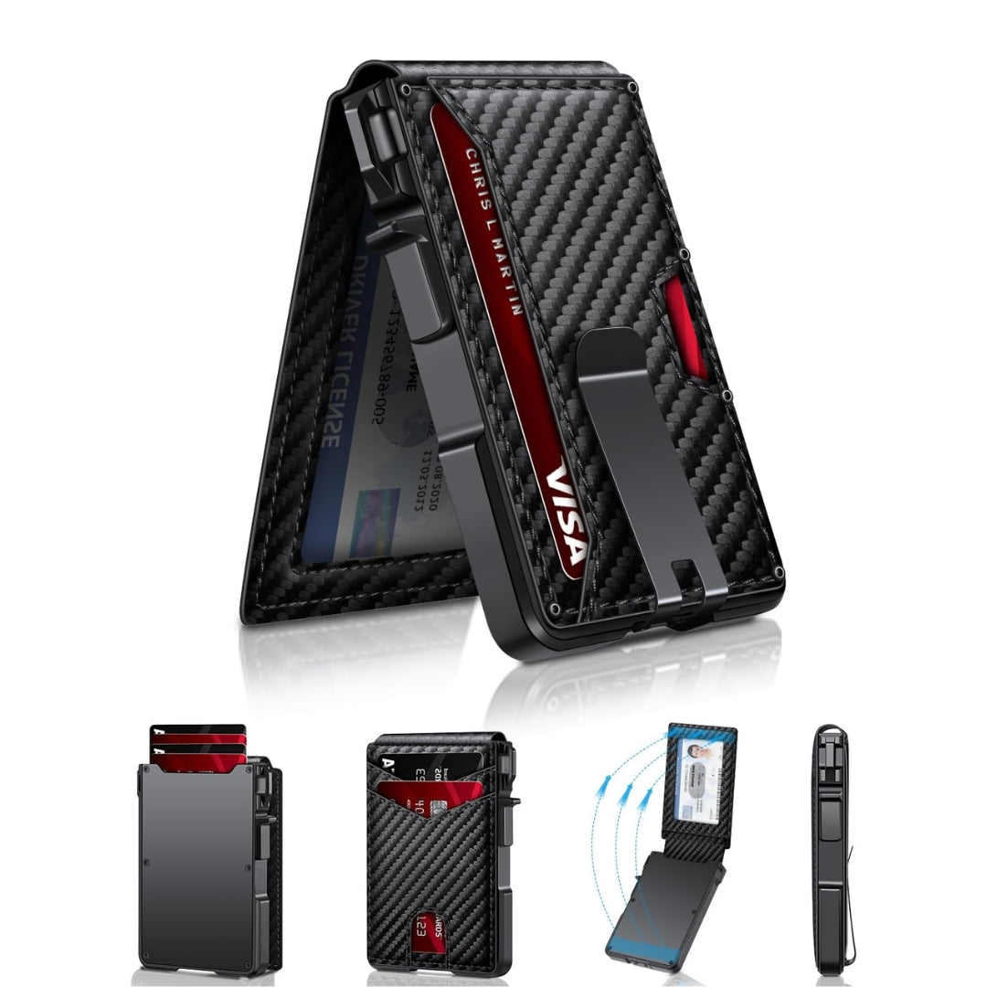 Zenova™ Vault | Portafoglio ultrasottile con blocco RFID