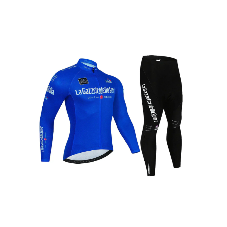Zenova™  Giro d'Italia – Långärmad professionell cykelklädsel