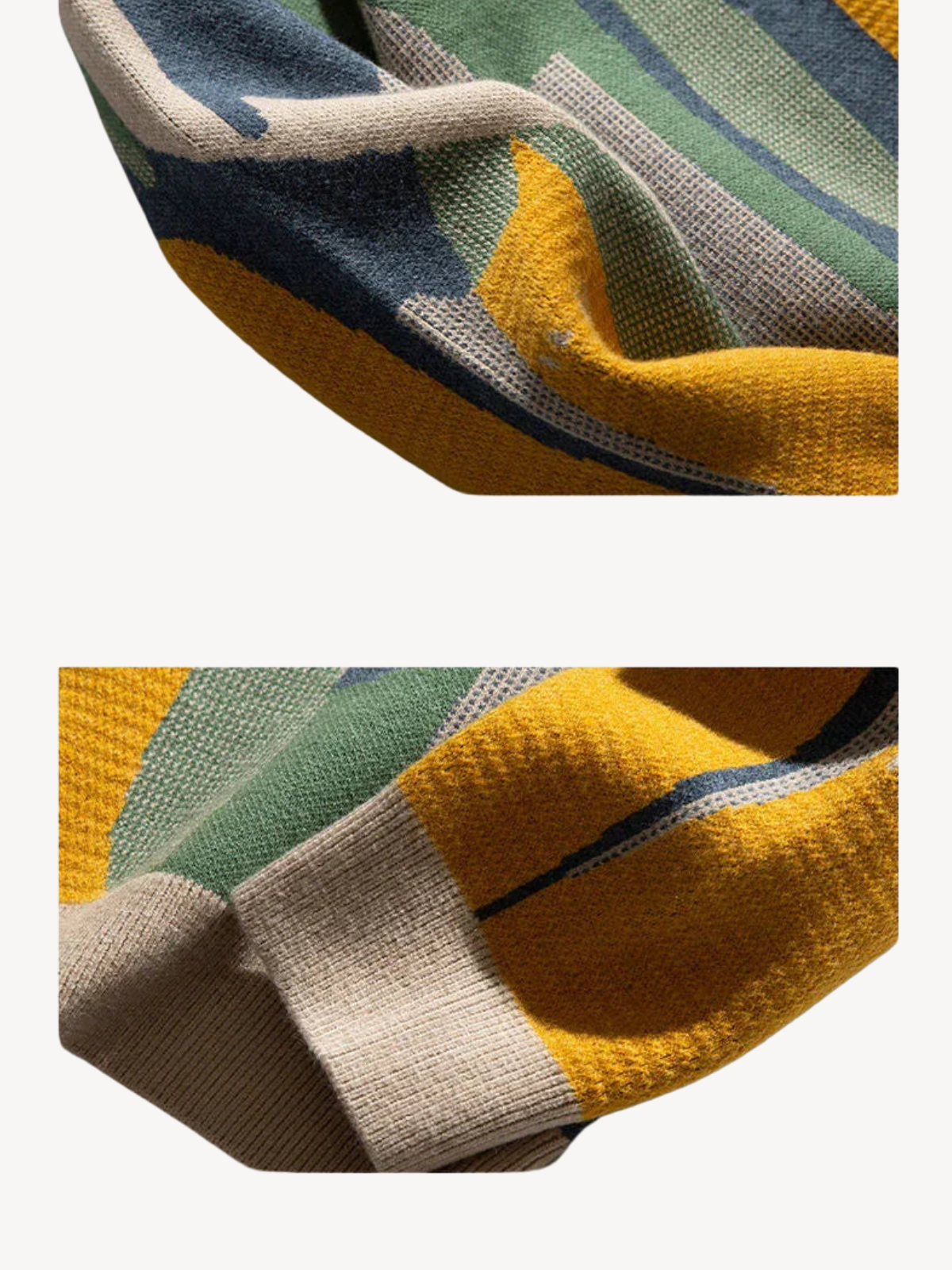 Zenova™ Katsu | Grafisk stickad tröja