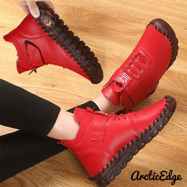 Zenova™ | Höga läderstövlar för dam