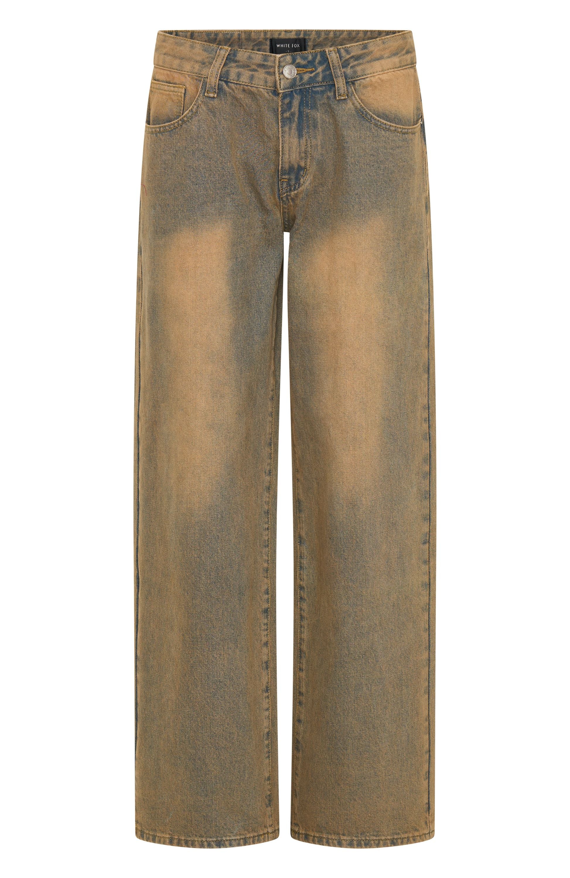 Low Rise Wide Clay Jeans