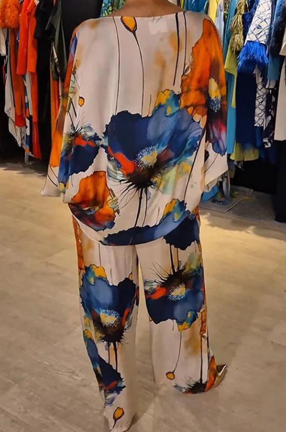 Zenova™ Tiana SUIT - TRYCK SATIN