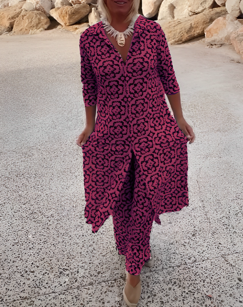 Zenova™ Maeve | - Geometrisk elegans set