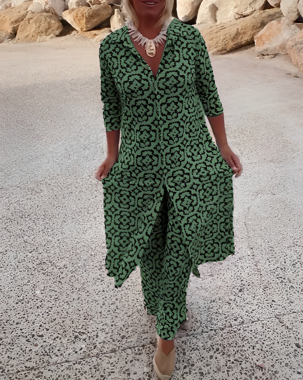 Zenova™ Maeve | - Geometrisk elegans set