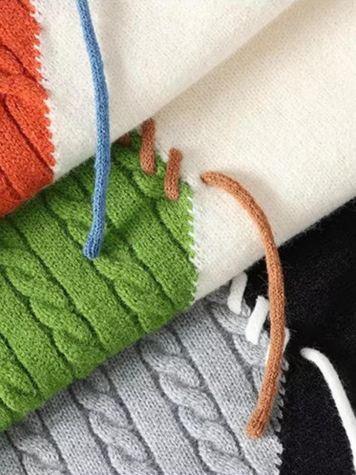 Zenova™ Milo | Patch stickad tröja