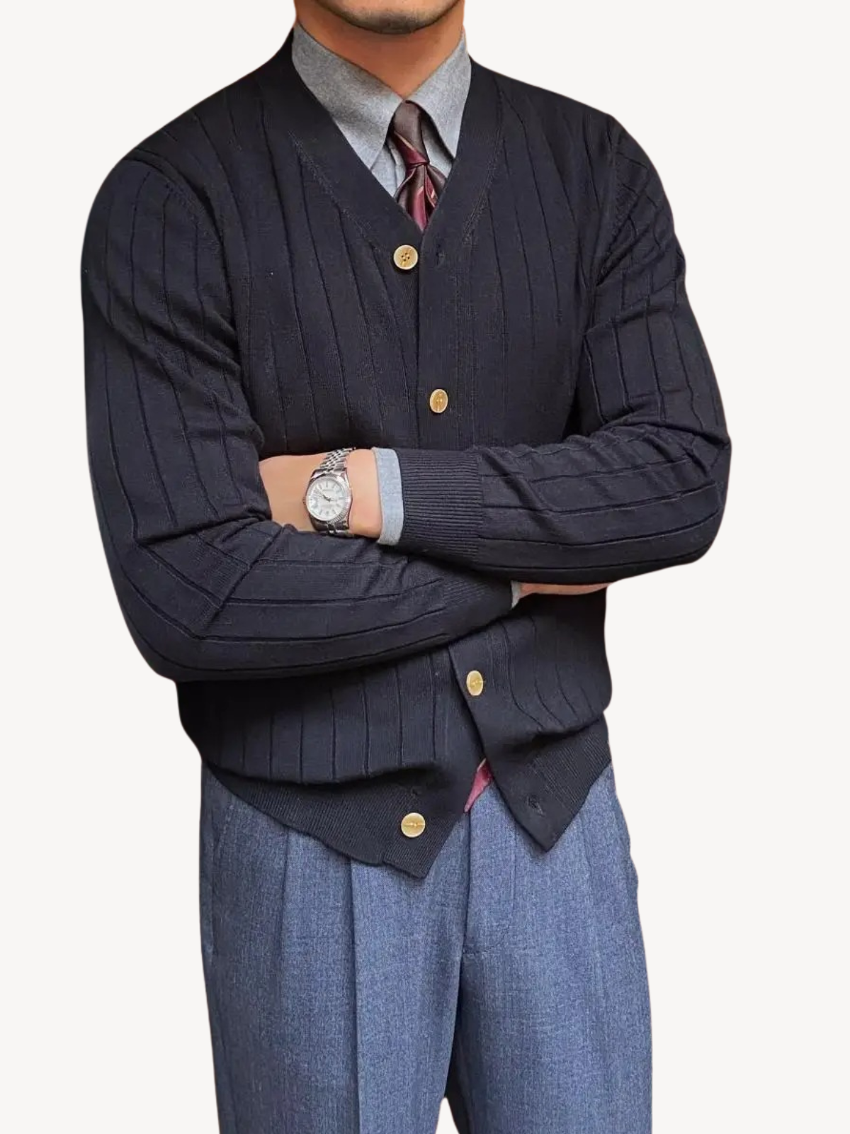 Zenova™ Vincent | Ribbad kofta