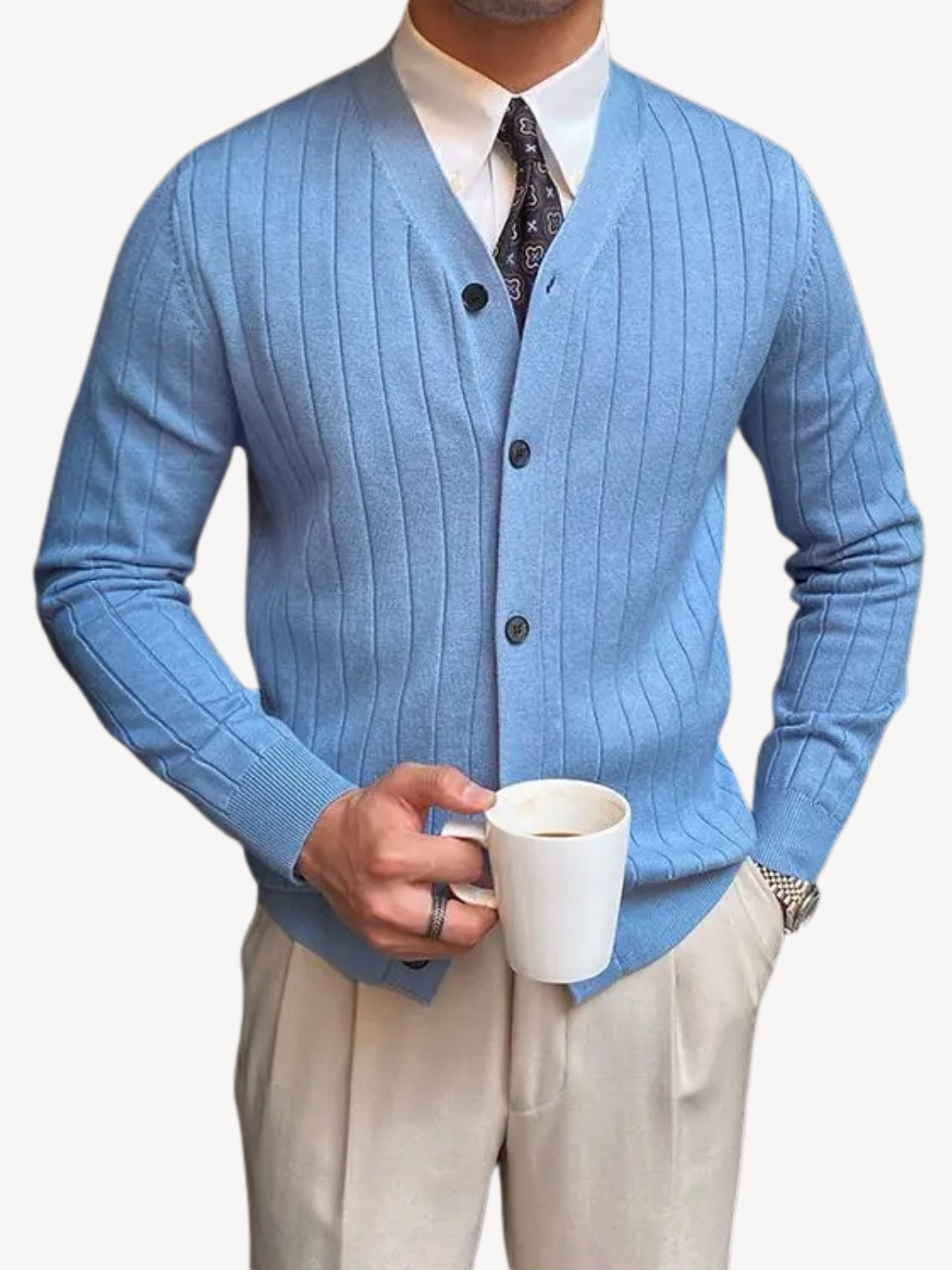 Zenova™ Vincent | Ribbad kofta