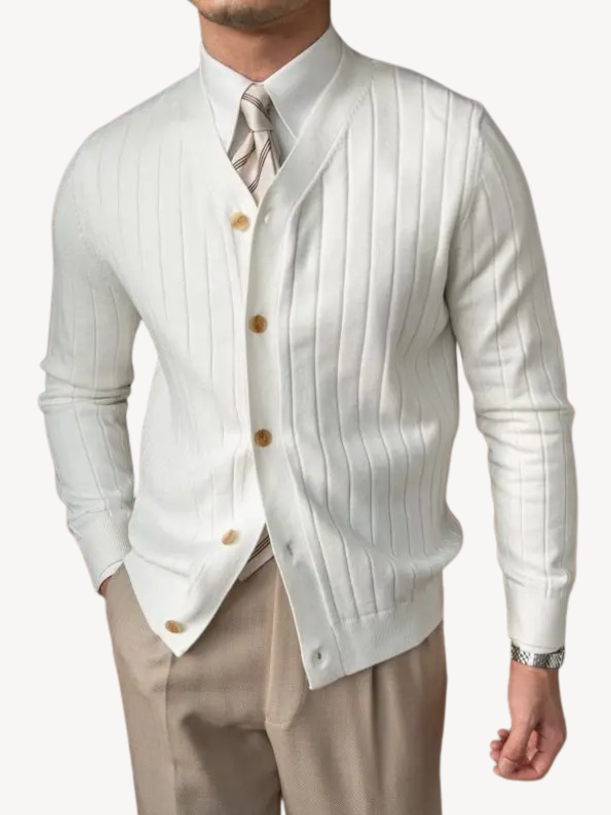 Zenova™ Vincent | Ribbad kofta