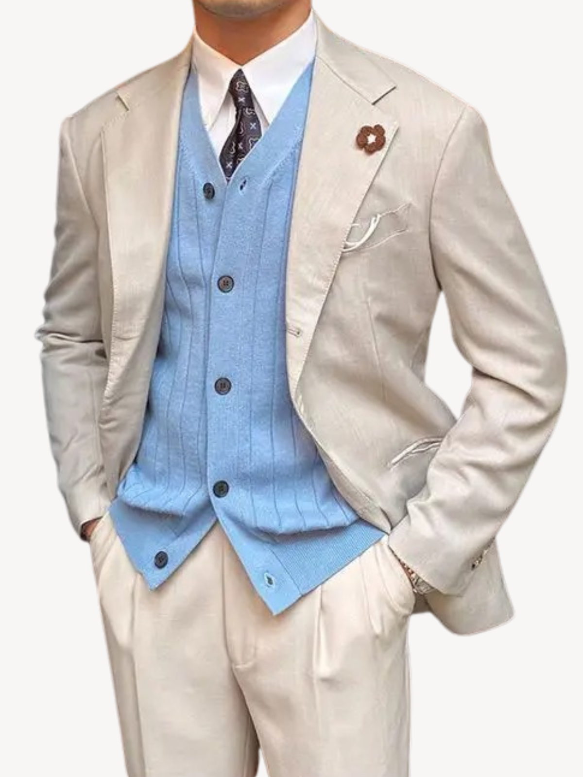 Zenova™ Vincent | Ribbad kofta