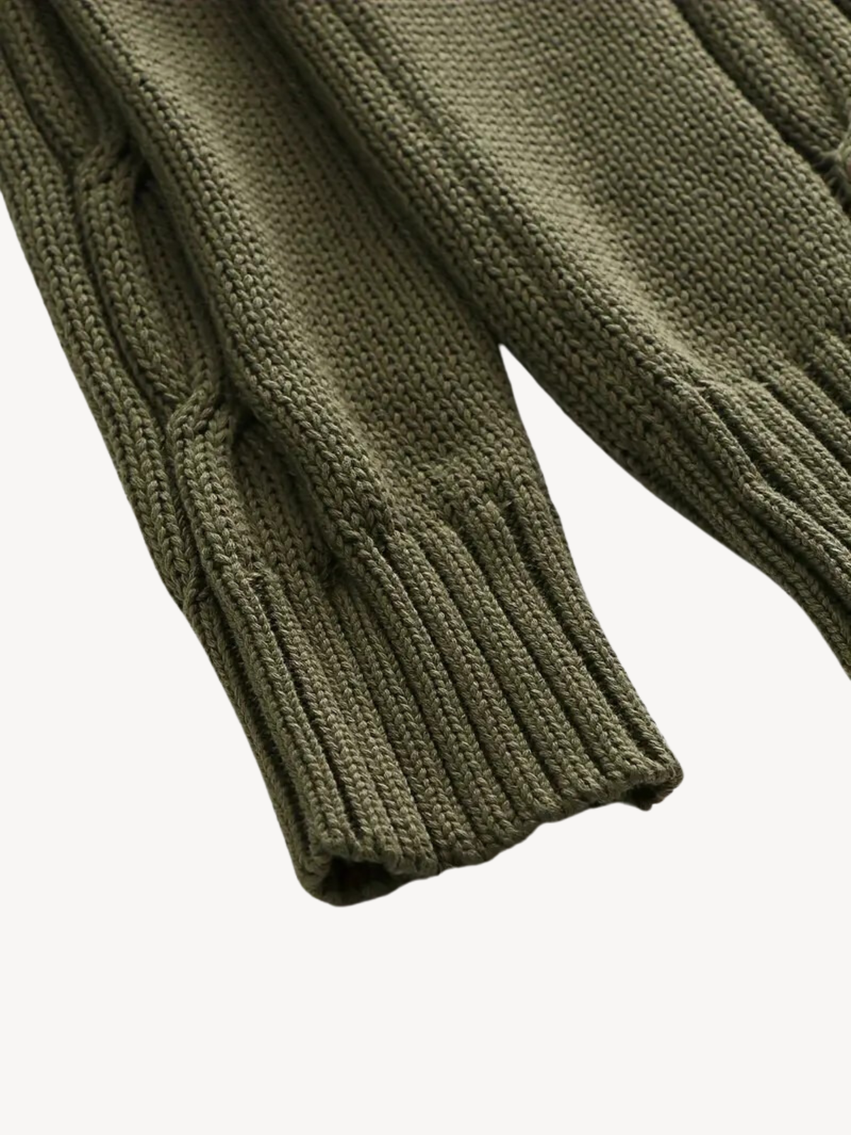 Zenova™ Lorne | Ribbad Sjal Cardigan