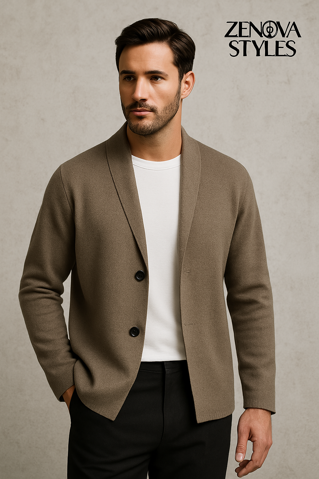 Zenova™ Milon | Open Blazer Cardigan