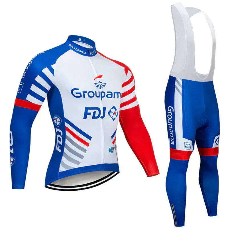 Squadre - Tuta da ciclismo professionale a maniche lunghe