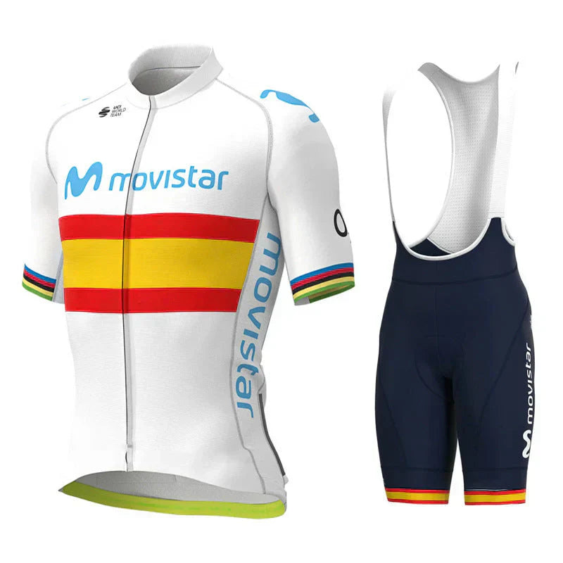 Movistar - Cycling clothing set for professional cyclists