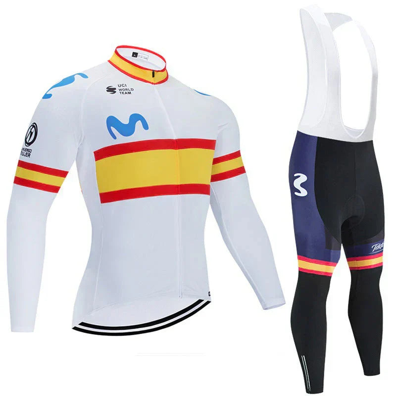 Squadre - Tuta da ciclismo professionale a maniche lunghe