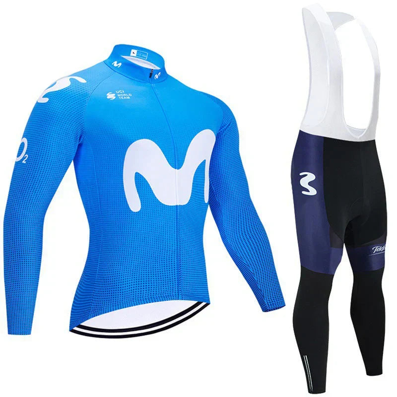 Squadre - Tuta da ciclismo professionale a maniche lunghe