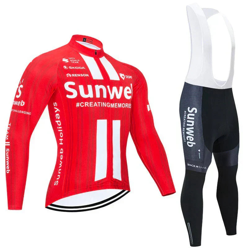 Squadre - Tuta da ciclismo professionale a maniche lunghe