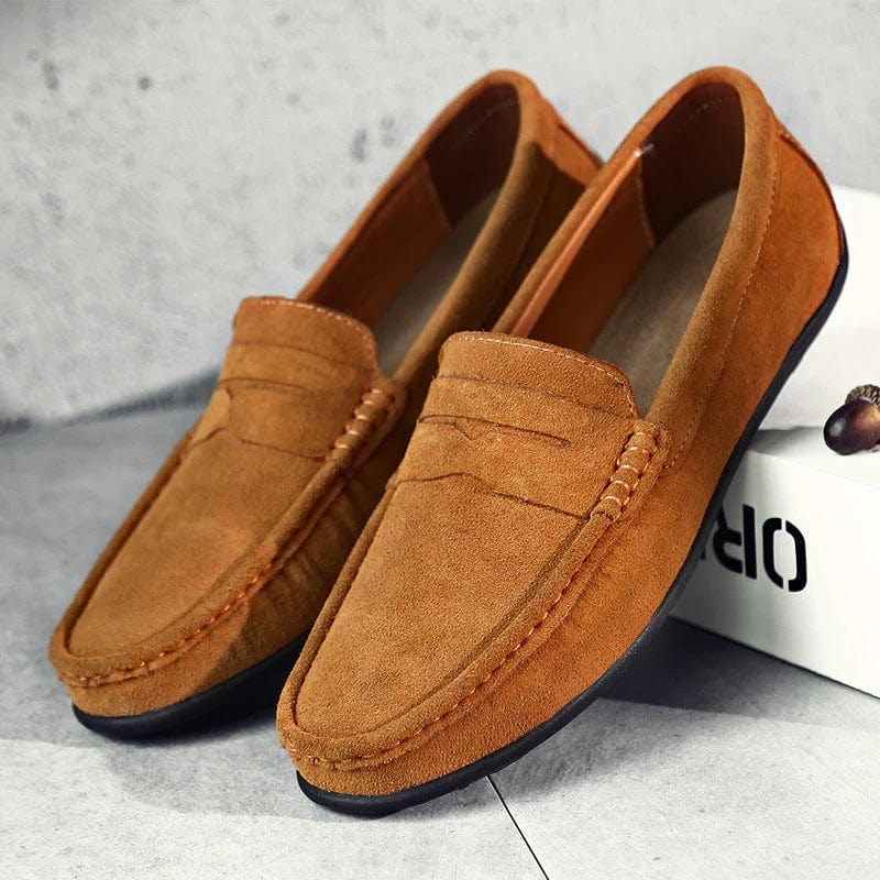 Jacobs™ - Klassisk loafers i mocka