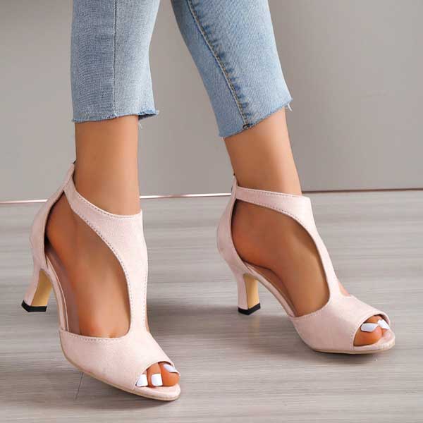 Zenova Styles™ - Eleganti Sandali Ortopedici con Tacco