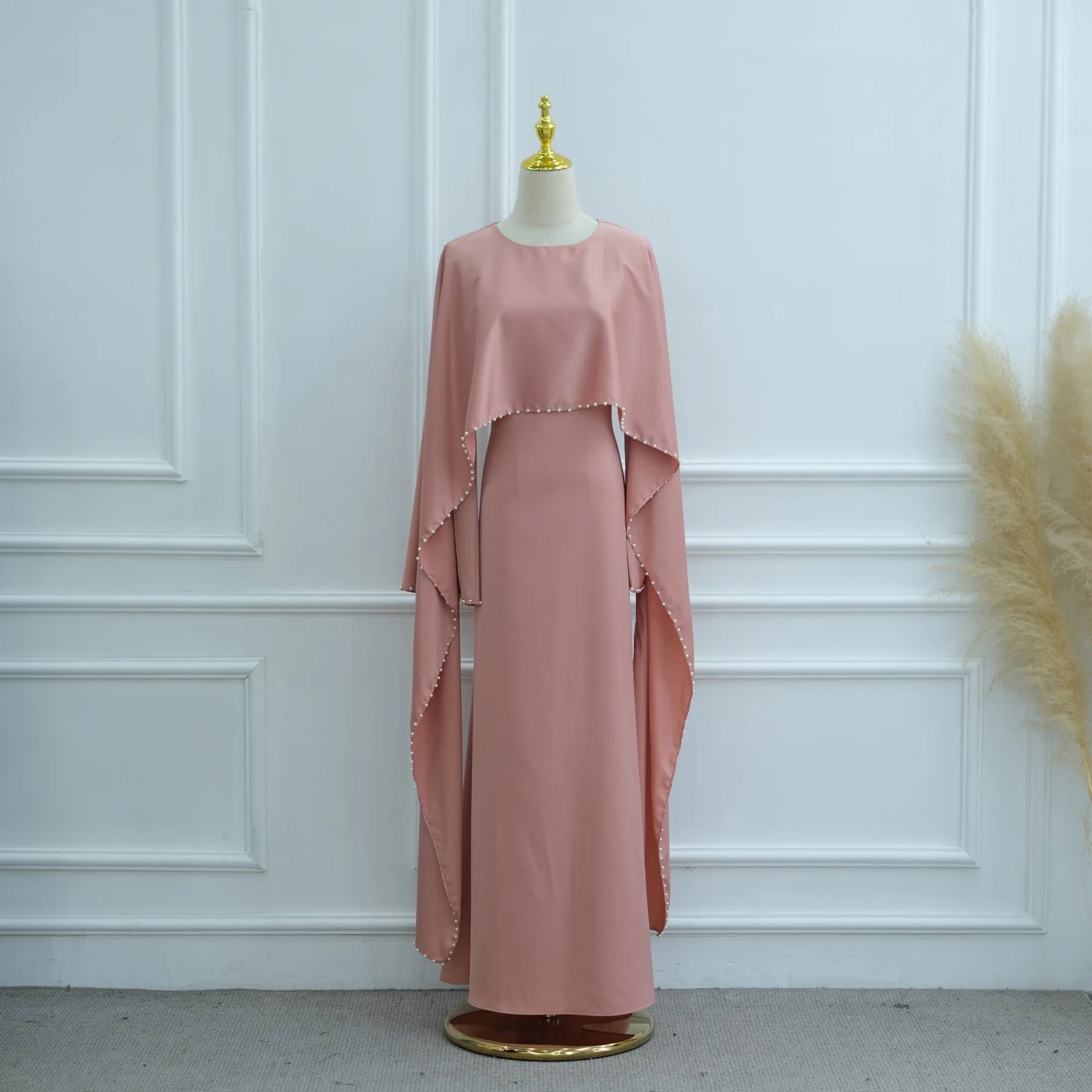 Abaya-vestito tunica con mantello Dubai Pearl