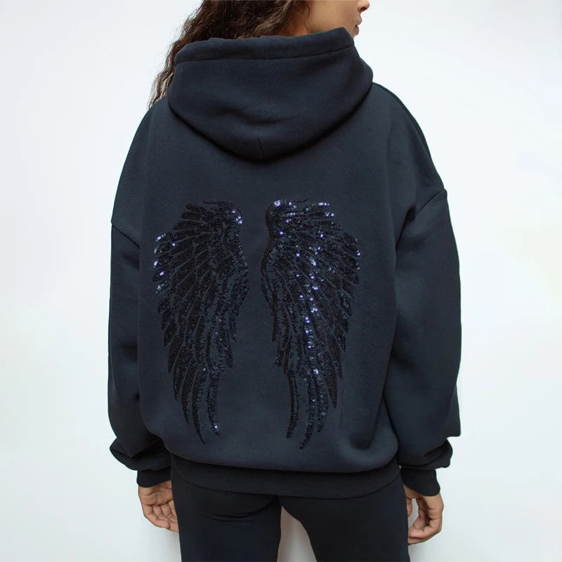 Y2K Retro Angel Wings Hoodie (Get 2 for His & Hers Limited discount )