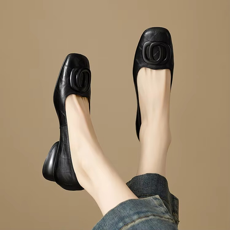 Ballerine Opium in Pelle
