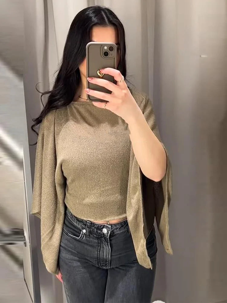 Cape Overlay Top