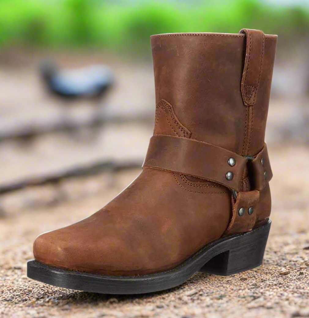 Zenova™ Iggy | Lyxiga vintage-stövlar