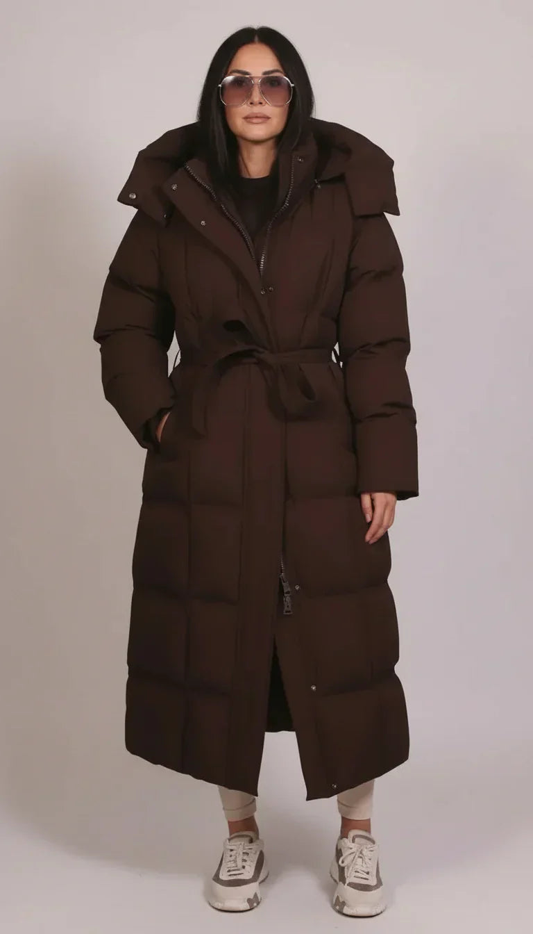 Clair | Luxurious Longline Puffer Coat