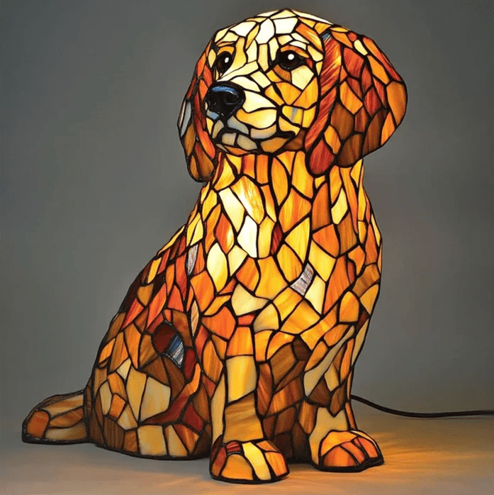 Animal Glow™ | Lampada in vetro colorato fatta a mano