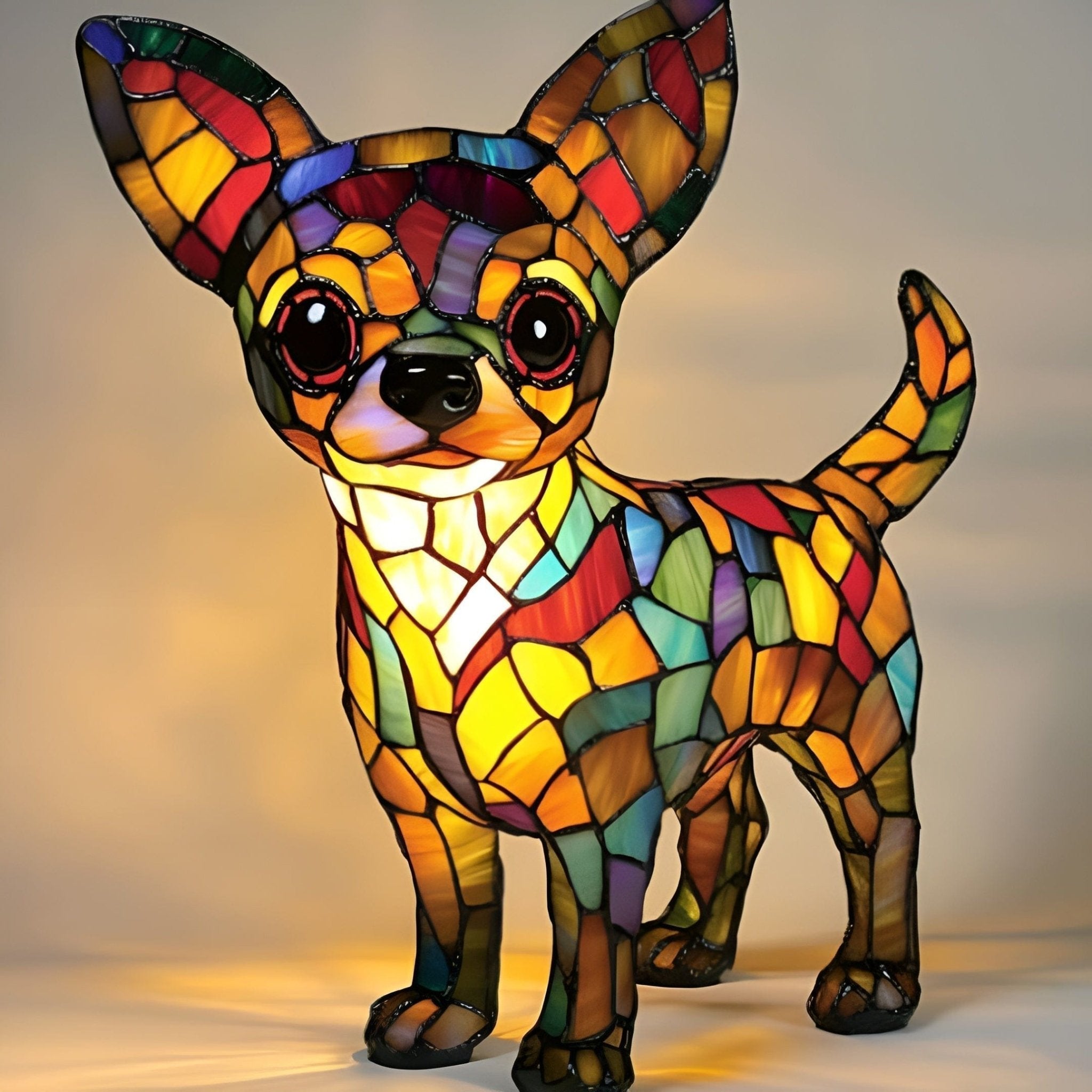 Animal Glow™ | Lampada in vetro colorato fatta a mano