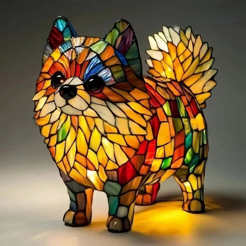 Animal Glow™ | Lampada in vetro colorato fatta a mano