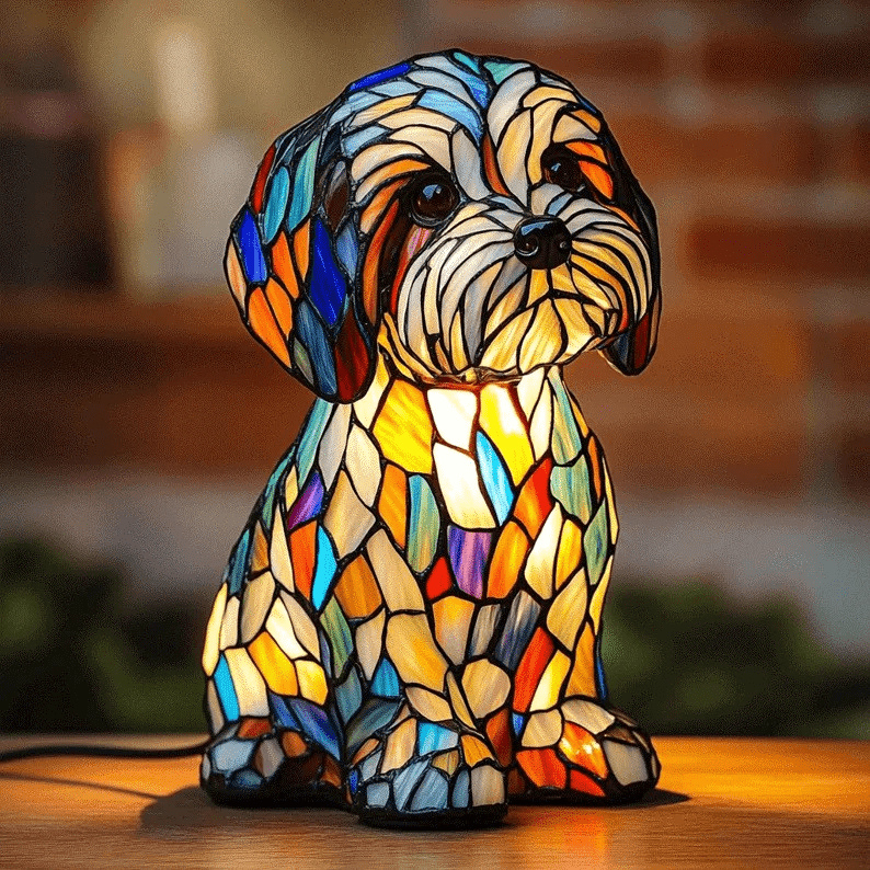 Animal Glow™ | Lampada in Vetro Colorato Fatta a Mano