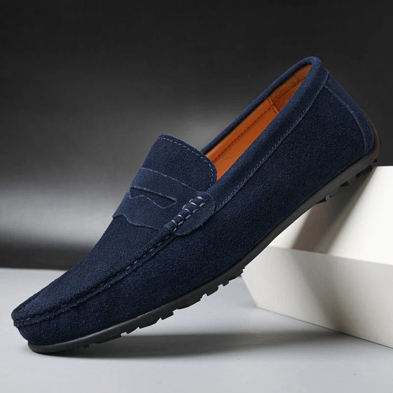 Jacobs™ - Klassisk loafers i mocka