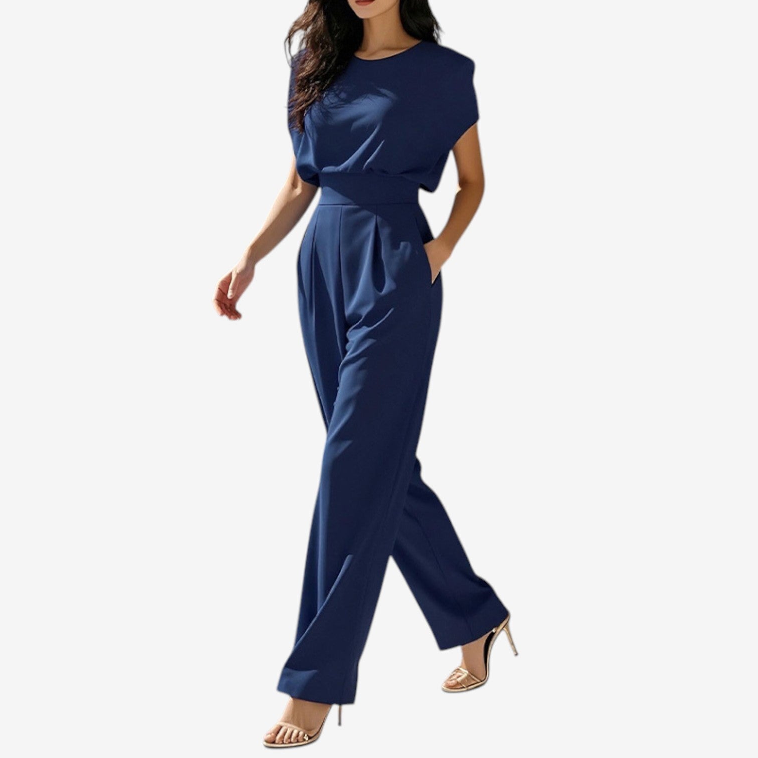 Tuta Ariia™ Elegante e Comoda con Cintura