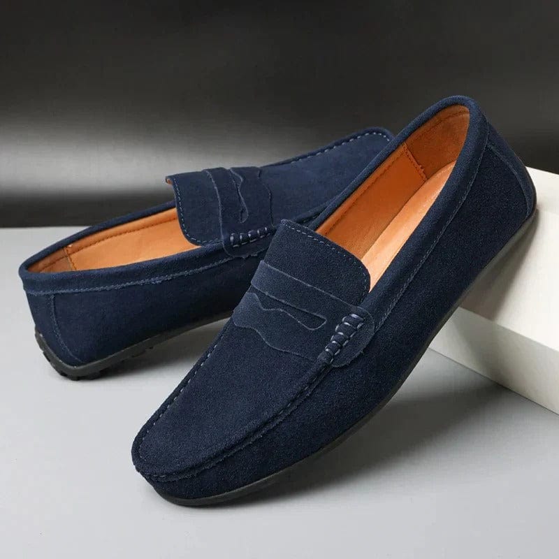 Jacobs™ - Klassisk loafers i mocka