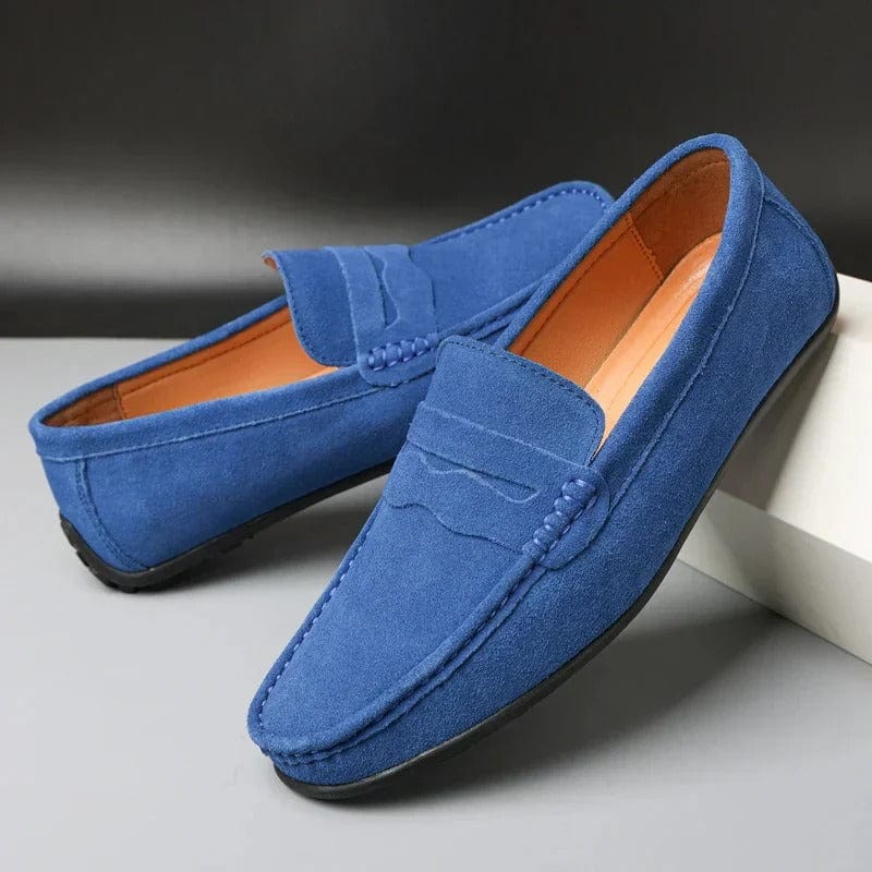 Jacobs™ - Klassisk loafers i mocka