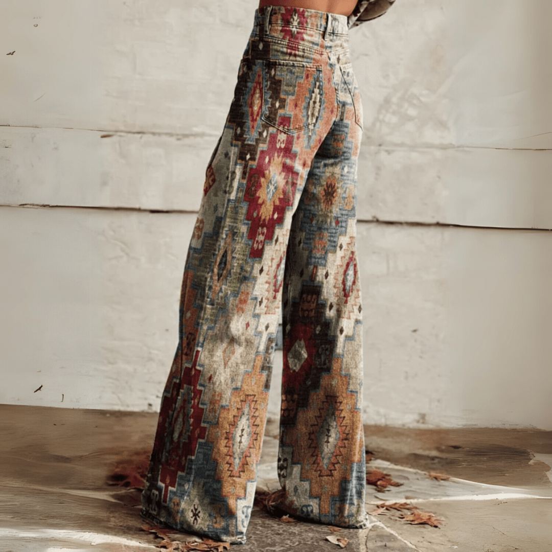 Zenova™ Gilly | Boho Vintage Fashion Byxor