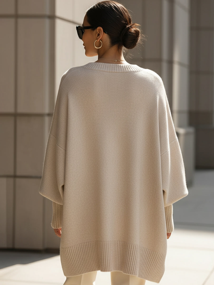 Ester ™ | Maglione lussuoso in maglia oversize