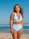 Zenova™ Lorine | Elegant skulpturell bikini med hög midja