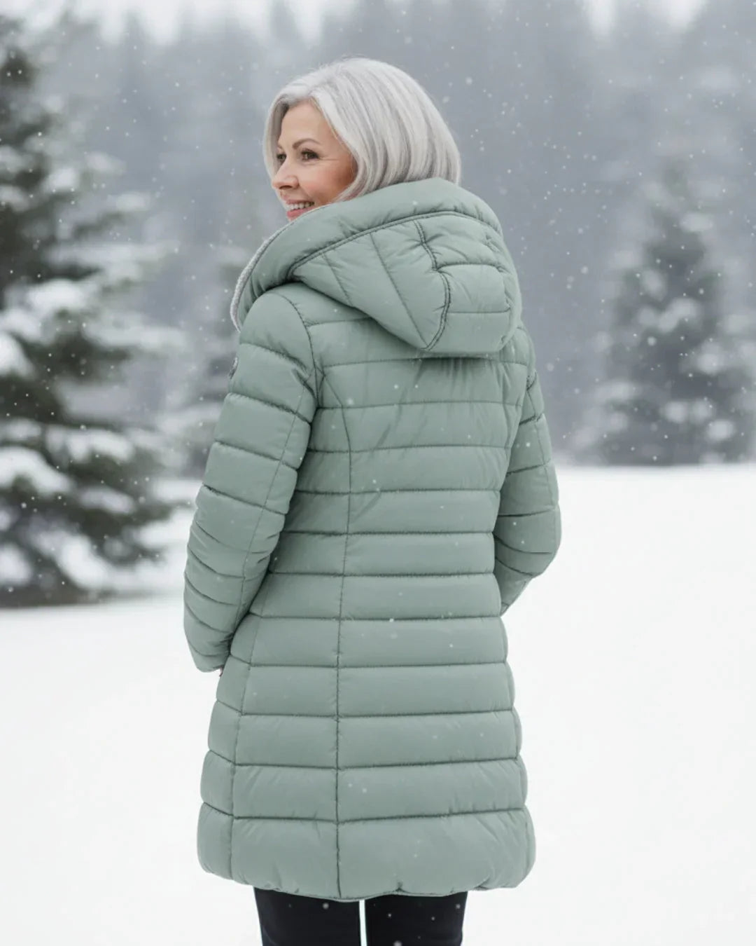 Zenova™ Olivia | Giacca invernale imbottita