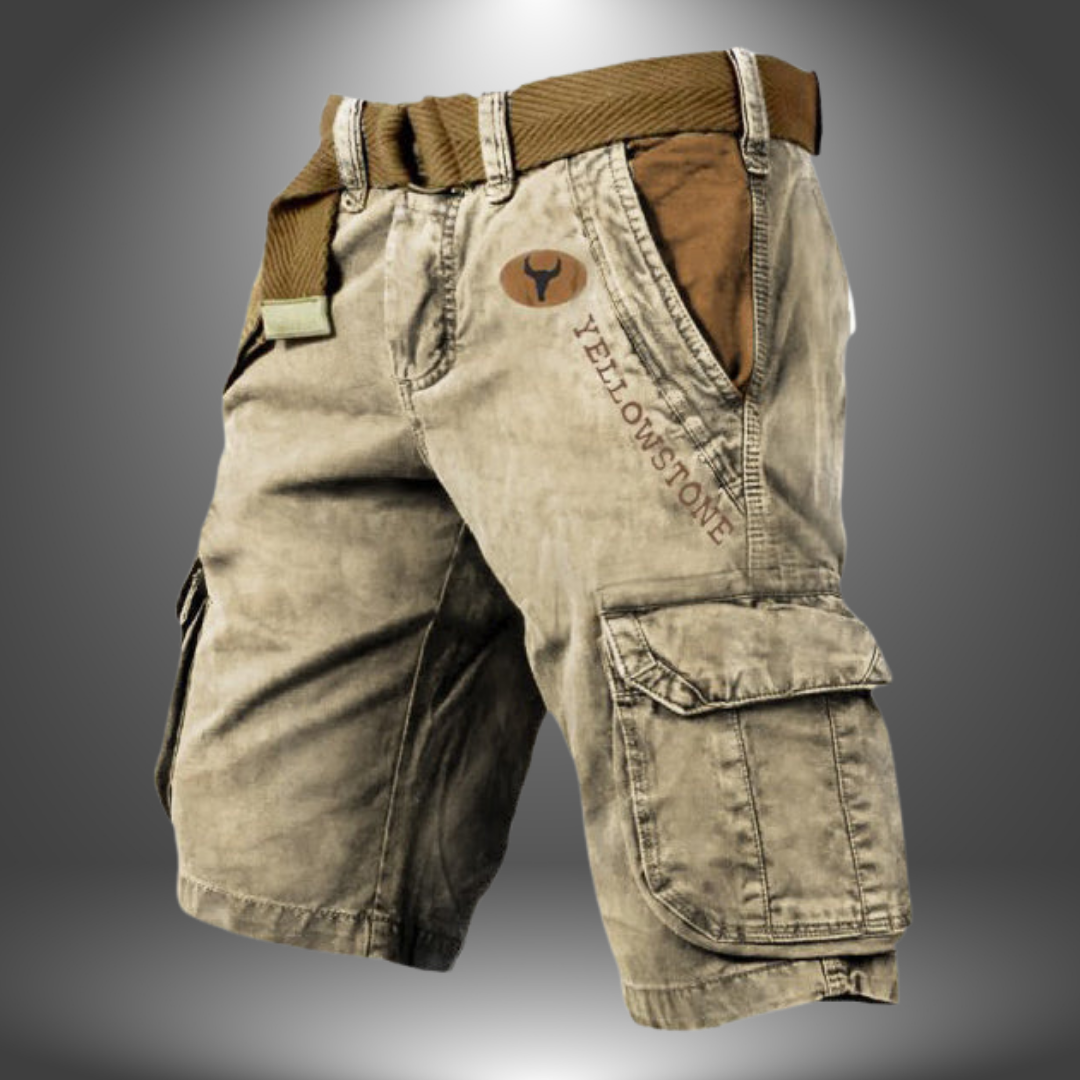Zenova™ Diego | Handgjorda cargo shorts för män