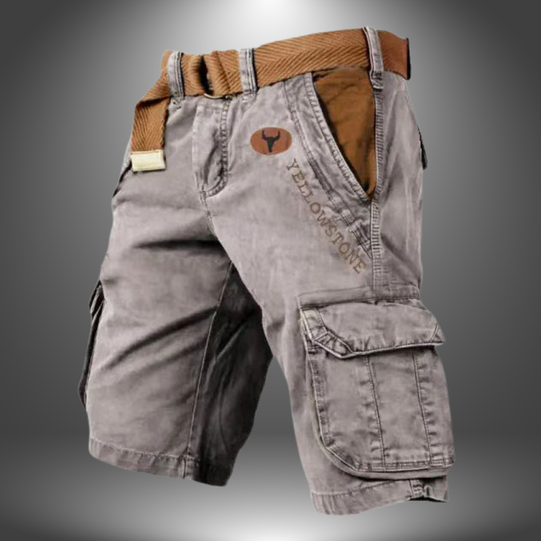 Zenova™ Diego | Handgjorda cargo shorts för män
